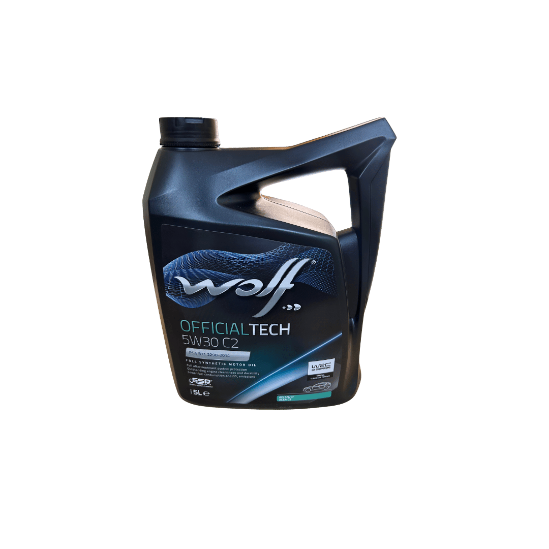 Huile Moteur Wolf 5W30 C2 5L Official-tech