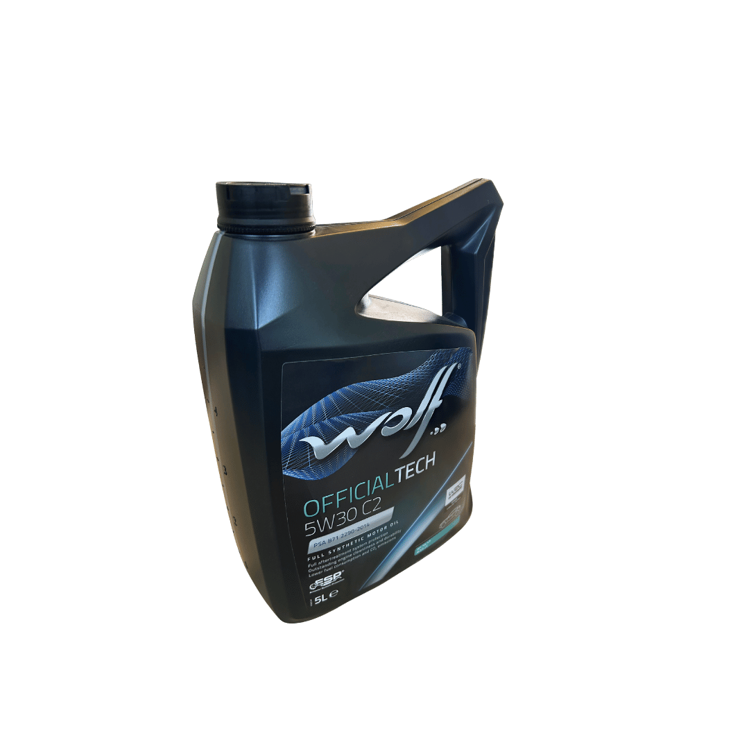 Huile Moteur Wolf 5W30 C2 5L Official-tech