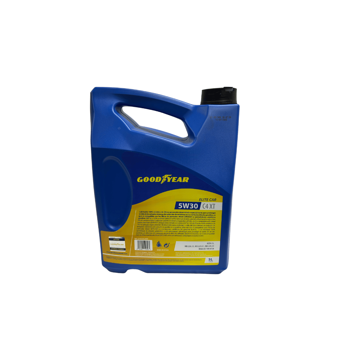 Huile Moteur 5W30 C4XT 100% Sintético 5L GoodYear